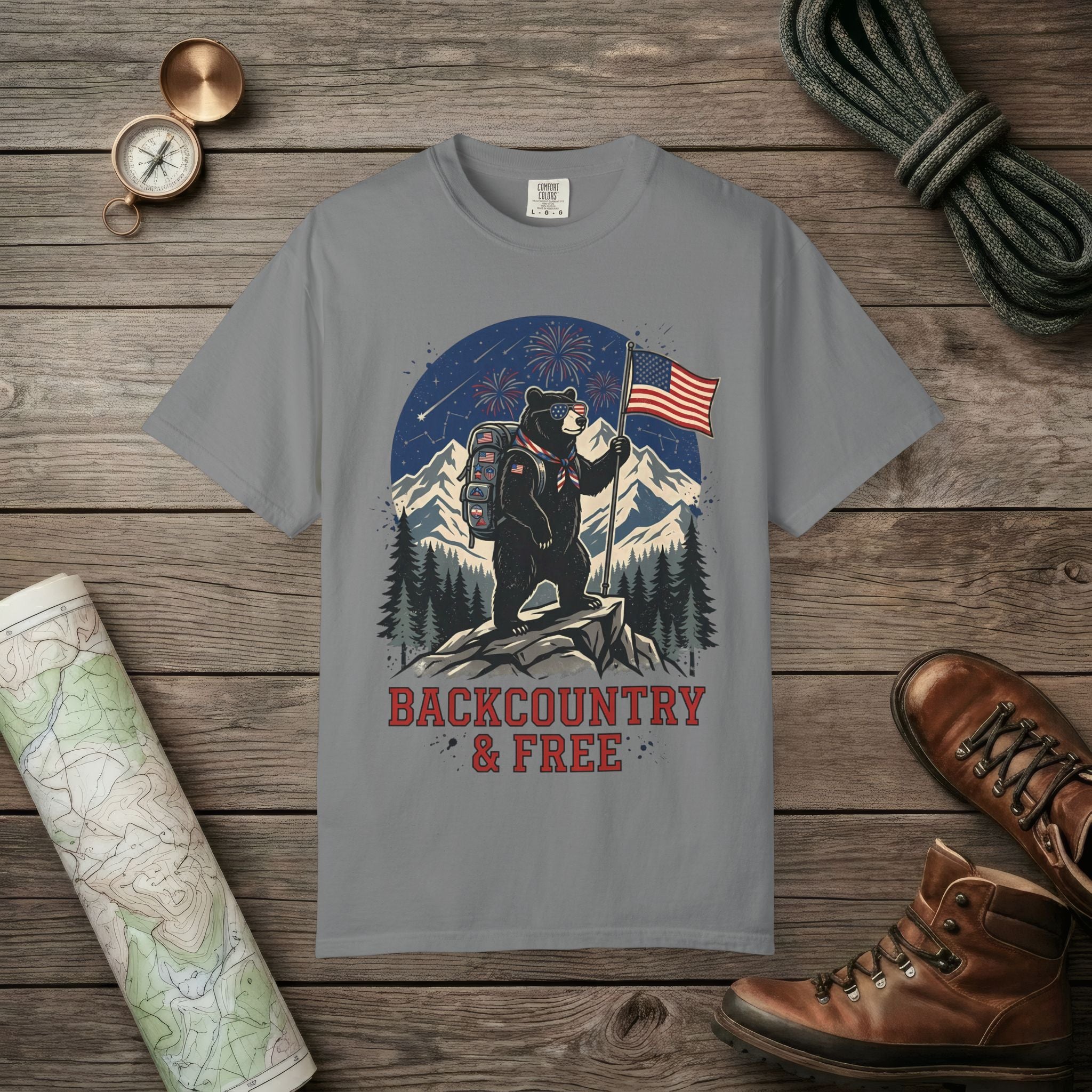 Backcountry And Free T-Shirt
