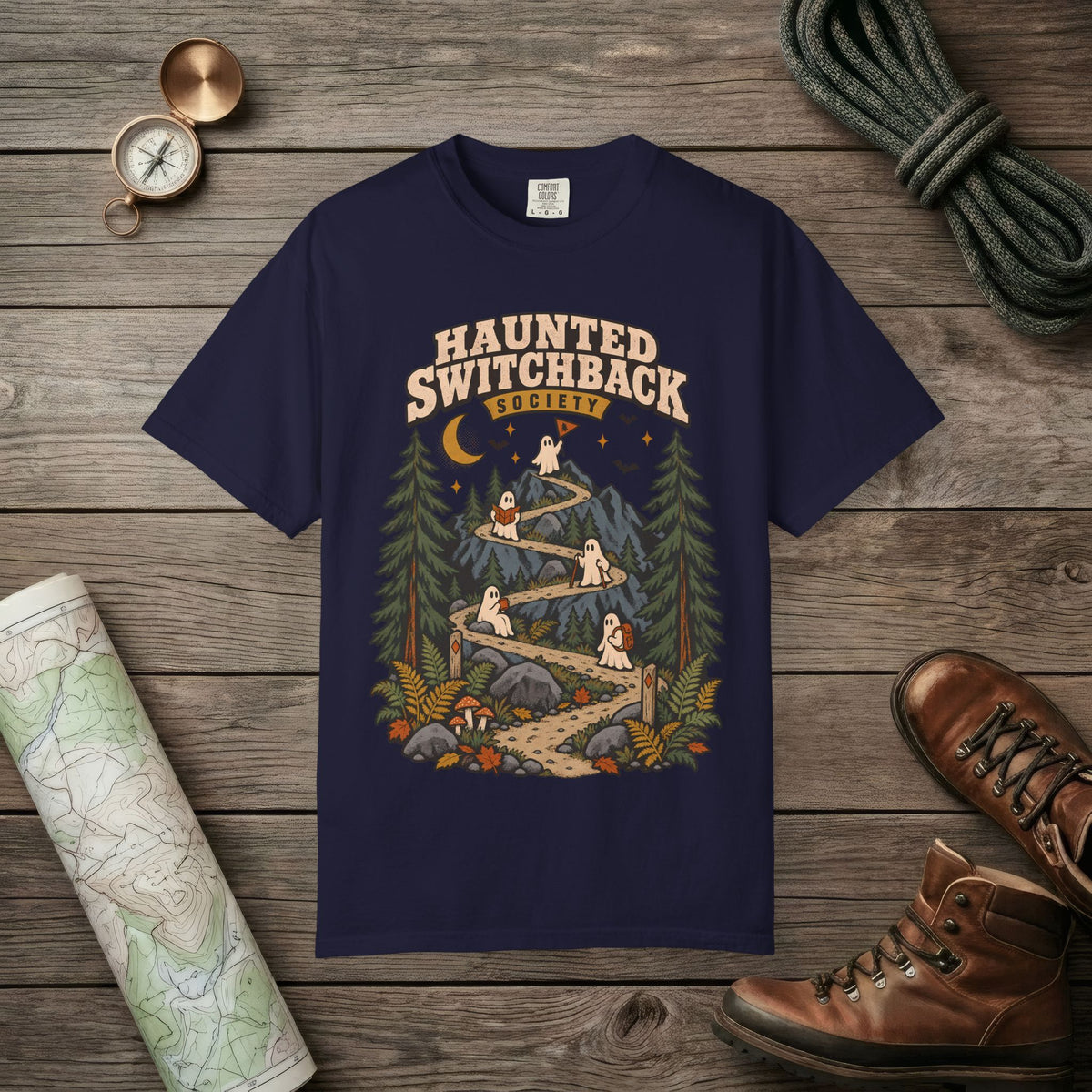 Haunted Switchback Society Unisex T-Shirt