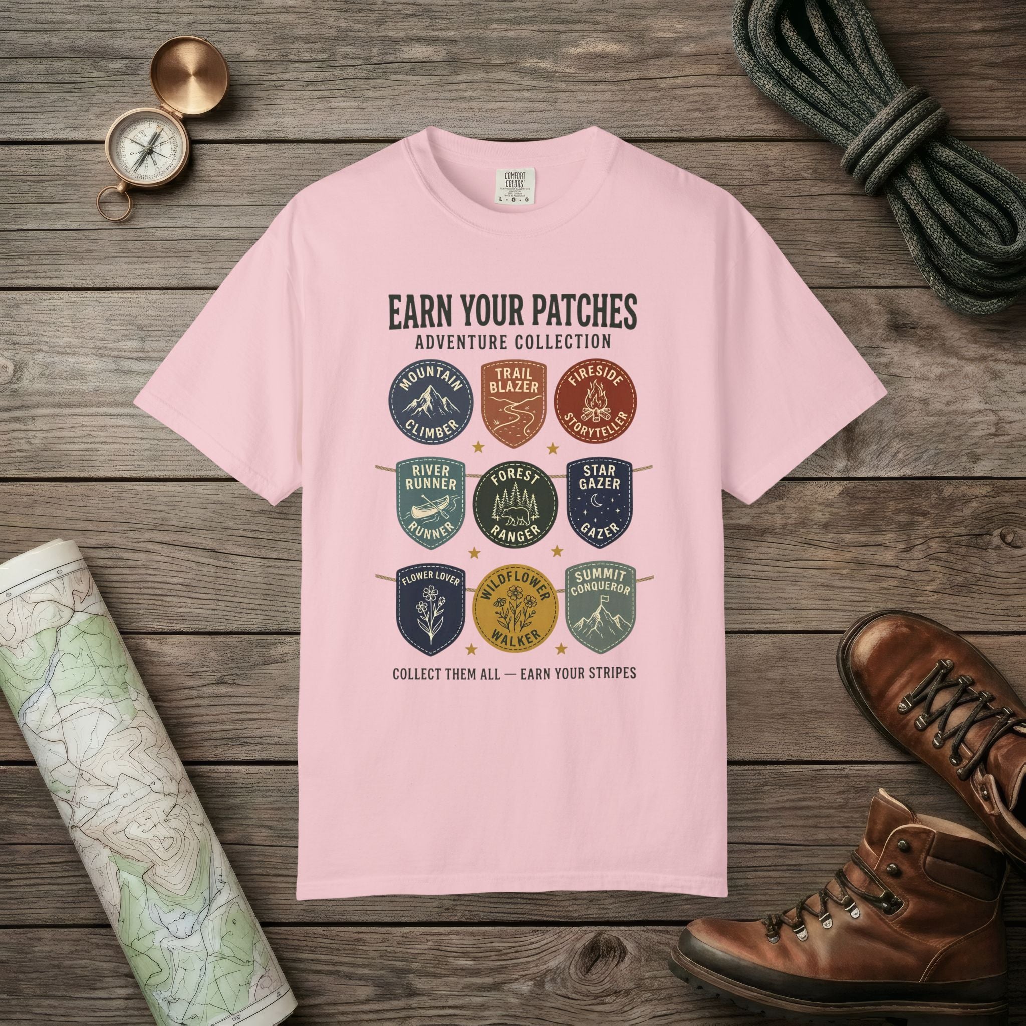 Vintage Trail Patches T-Shirt