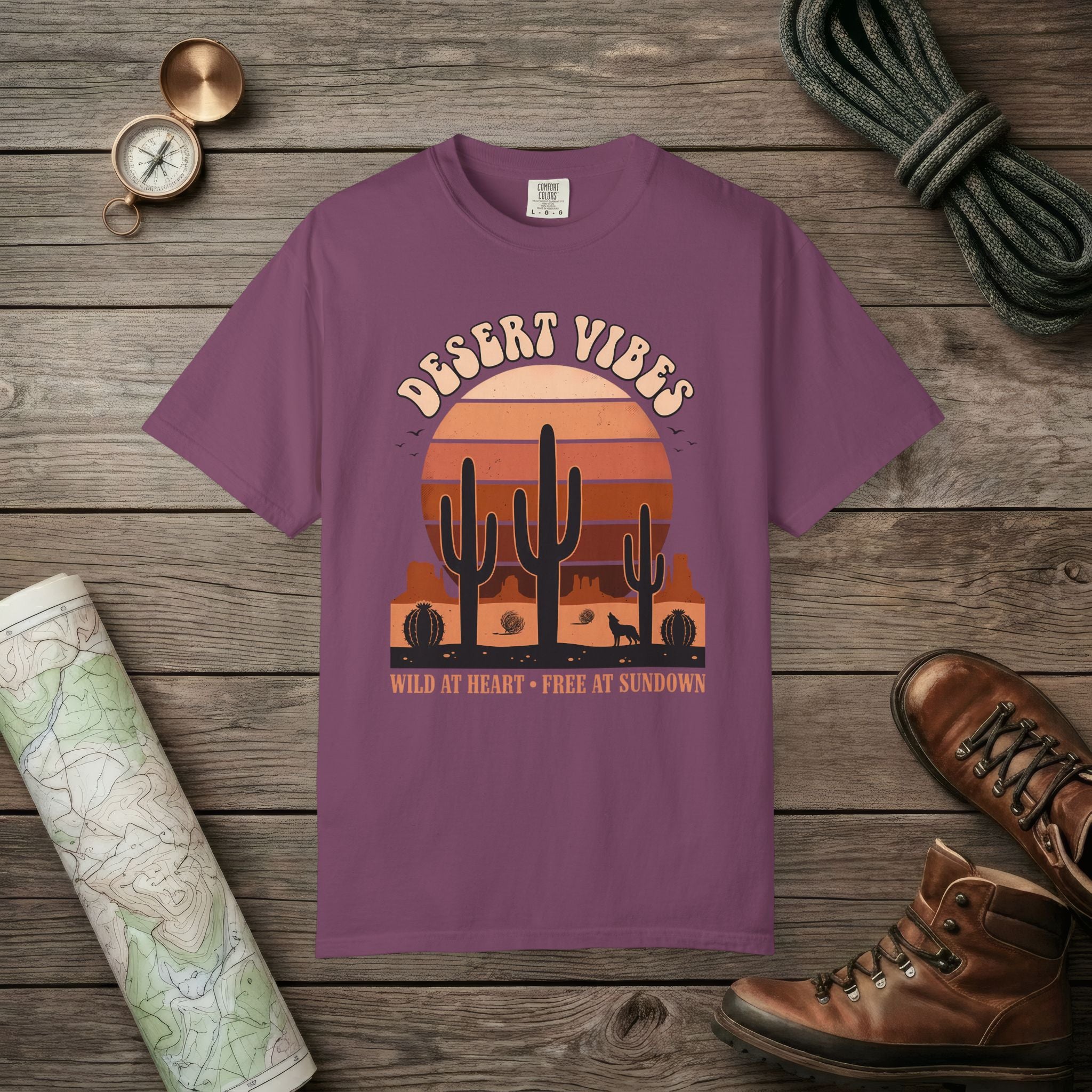 Retro Cactus Desert T-Shirt
