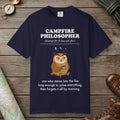 Campfire Philosopher Definition T-Shirt