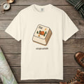 Ivory color unisex graphic t-shirt with "Escape Outside" design