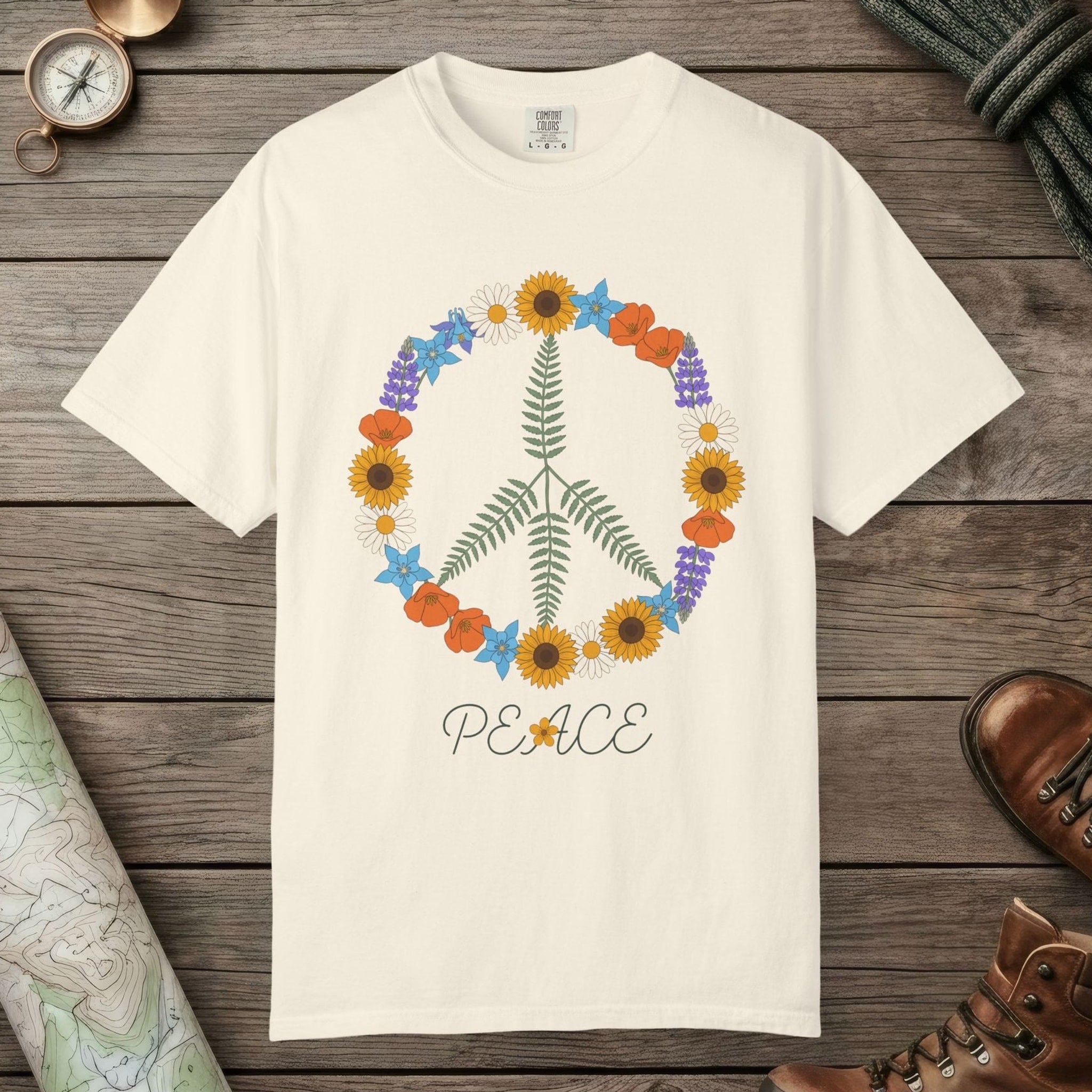 Floral Peace T-Shirt