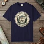 True Navy color unisex graphic t-shirt with "Fly Fishing Society" design