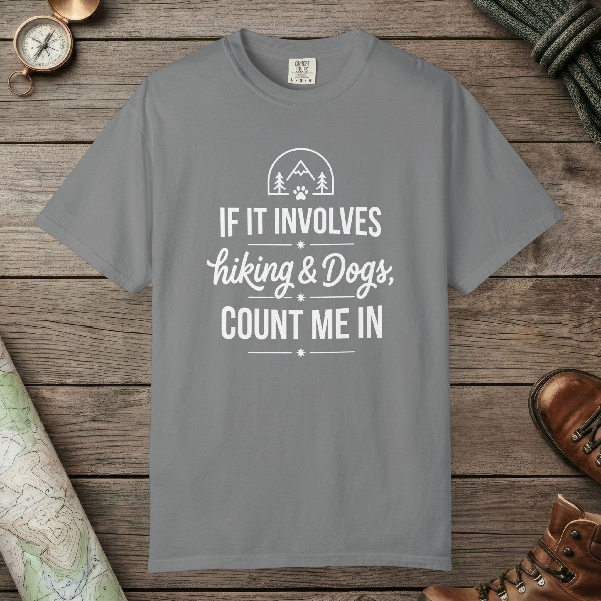 Hiking & Dog T-Shirt