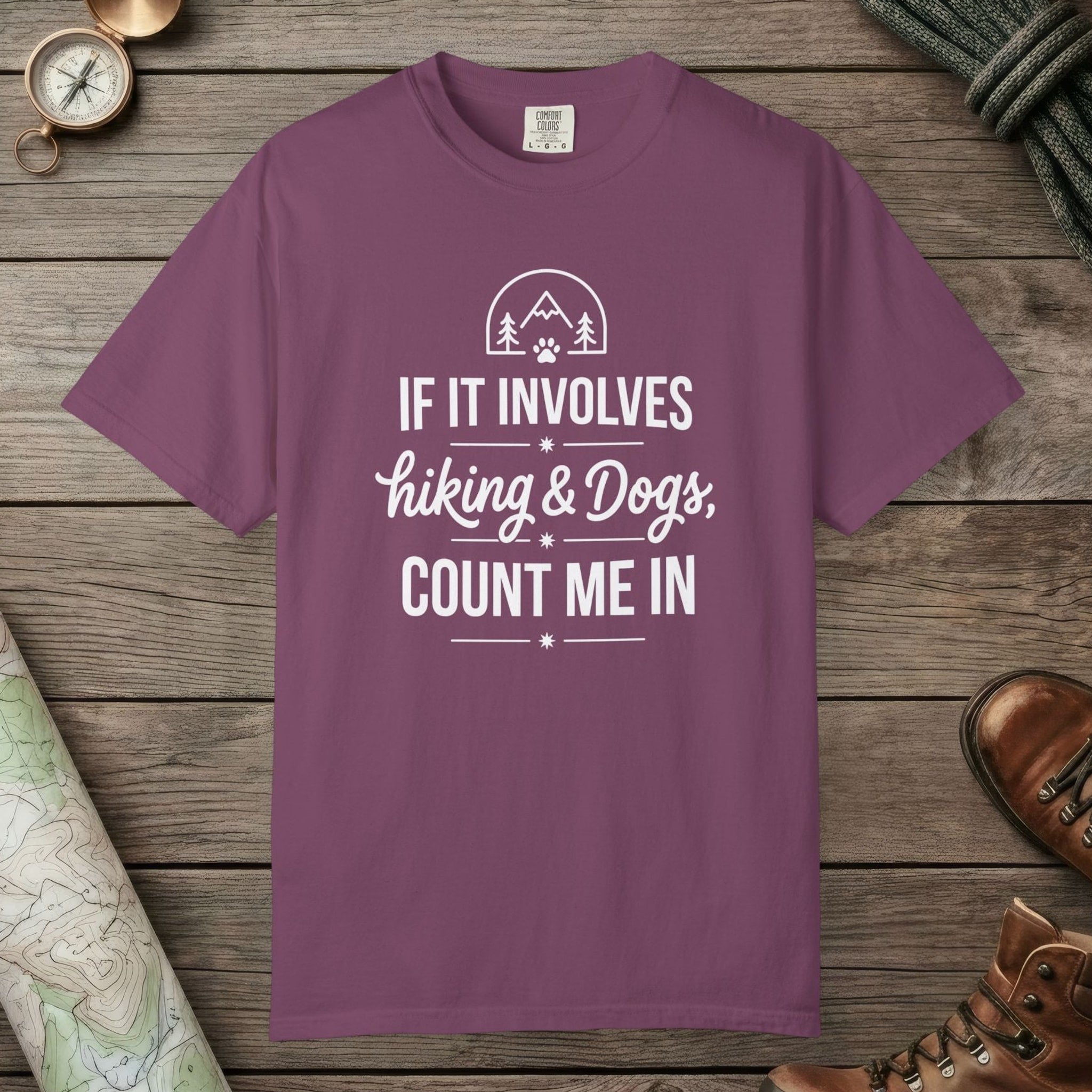 Hiking & Dog T-Shirt
