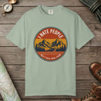 Bay color unisex graphic t-shirt with "I Hate People" design