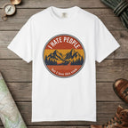 White color unisex graphic t-shirt with "I Hate People" design