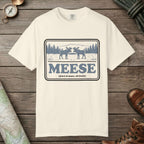 Ivory color unisex graphic t-shirt with "Meese" design