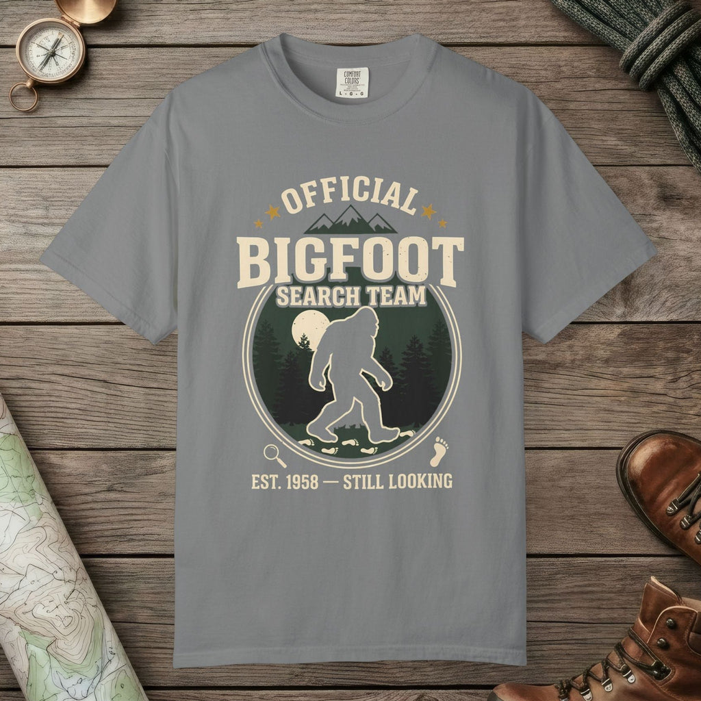 Official Bigfoot Search Team T-Shirt