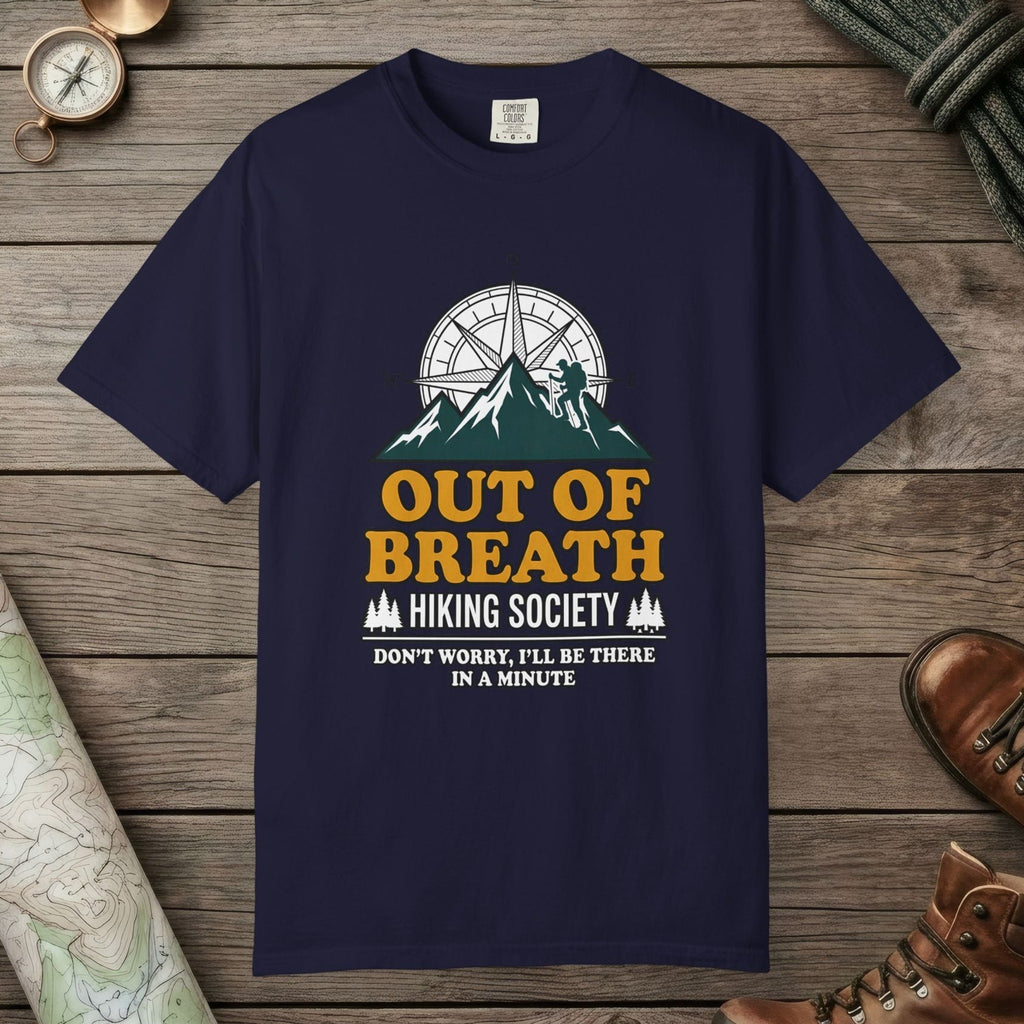 Out Of Breath Hiking Society T-Shirt