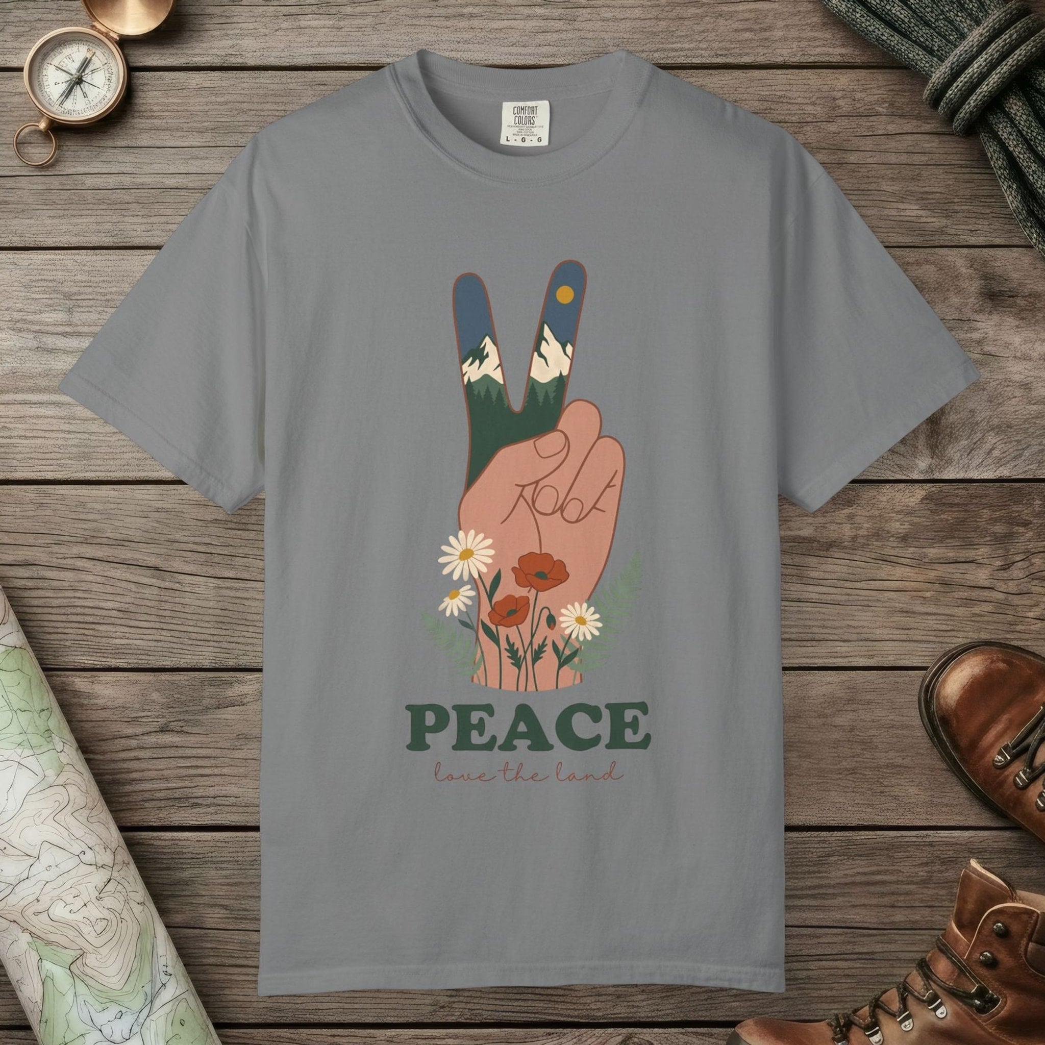 Peace Love The Land T-Shirt