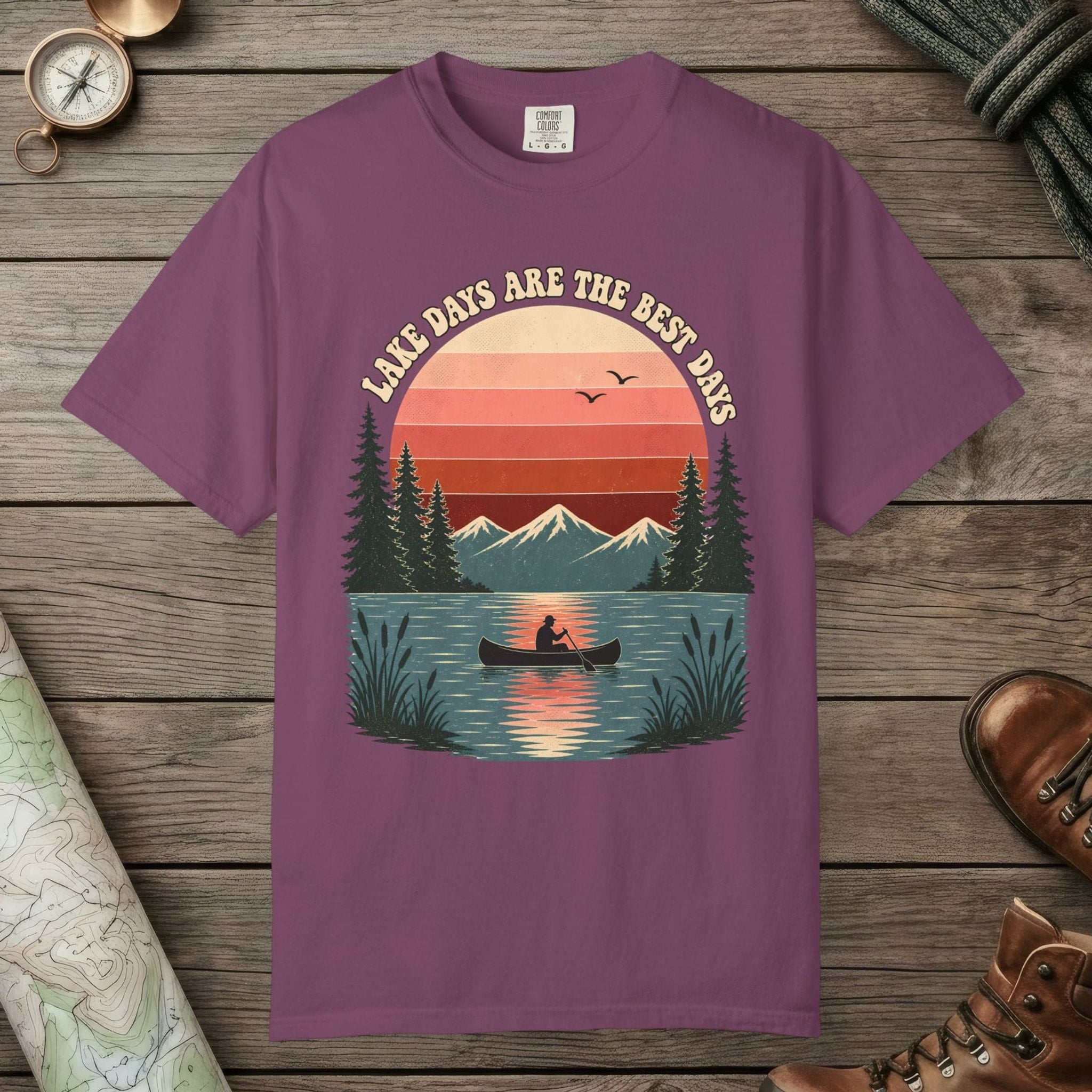 Retro Lake Day T-Shirt