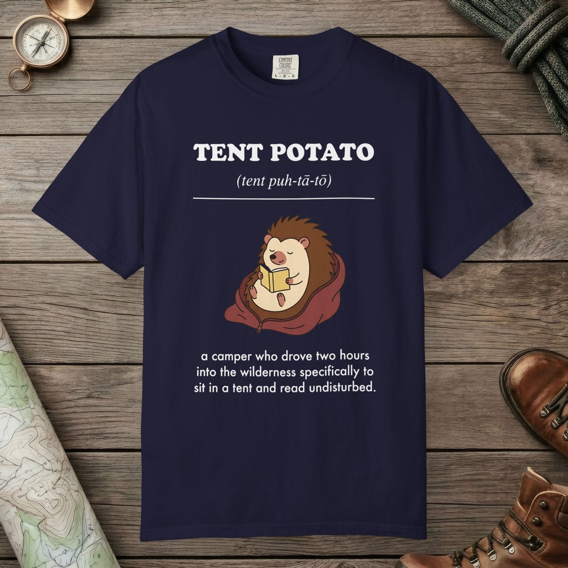 Tent Potato Definition Unisex T-Shirt