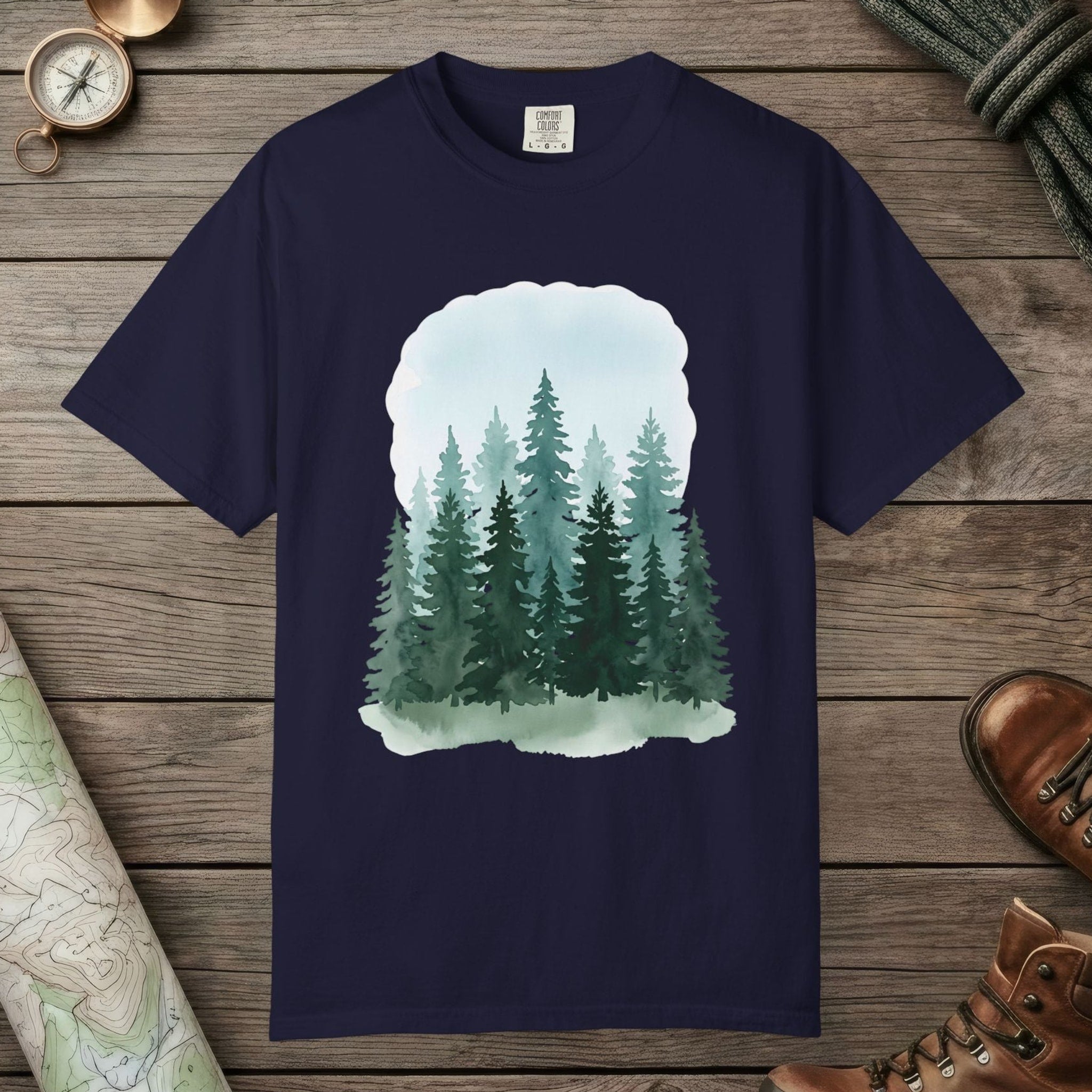 Watercolor Forest T-Shirt