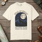Ivory color unisex graphic t-shirt with "Wild At Heart" design